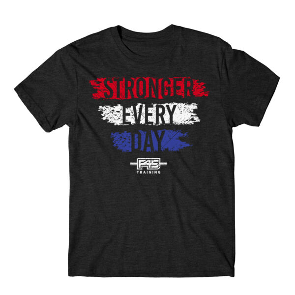 STRONGER EVERY DAY - TRIBLEND T-SHIRT - $N3ERTY$ Thumbnail